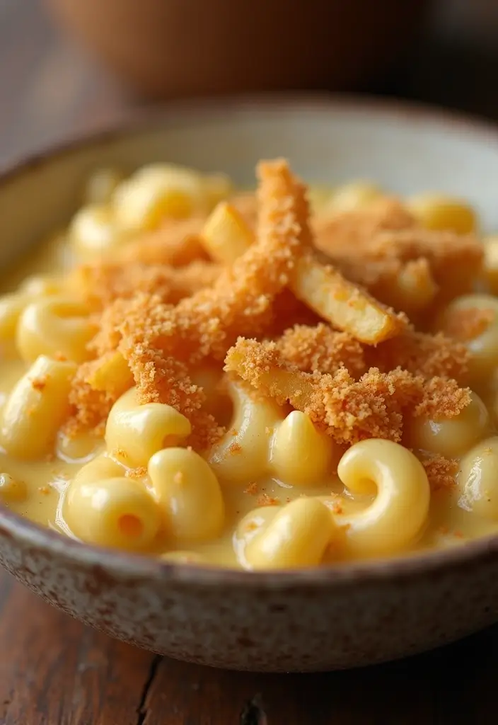 27 Recipes Using Leftover French Fries: Creative And Fun 14 27 Recipes Using Leftover French Fries: Creative And Fun - 14. French Fry Mac and Cheese