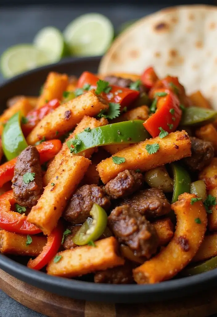 27 Recipes Using Leftover French Fries: Creative And Fun 25 27 Recipes Using Leftover French Fries: Creative And Fun - 25. French Fry Fajitas