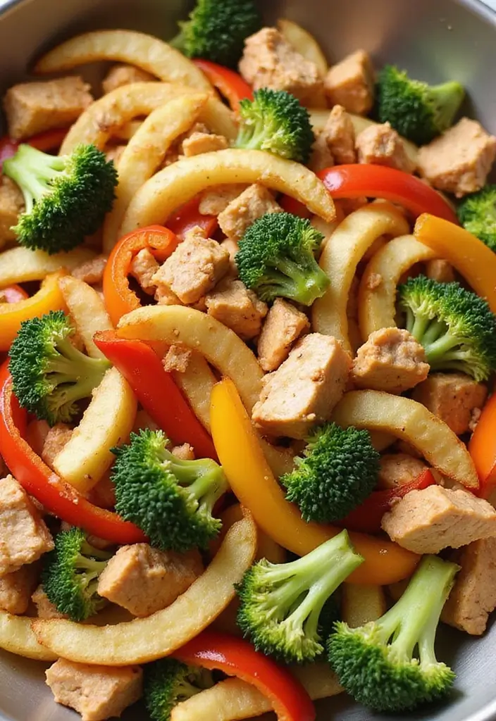 27 Recipes Using Leftover French Fries: Creative And Fun 9 27 Recipes Using Leftover French Fries: Creative And Fun - 9. French Fry Stir-Fry