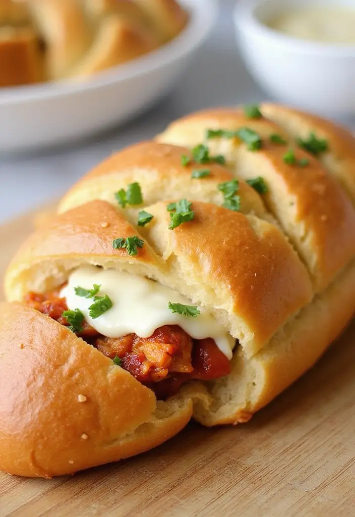 27 Recipes With French Bread Loaf Perfect For Sharing 20 27 Recipes With French Bread Loaf Perfect For Sharing - 20. BBQ Chicken French Bread