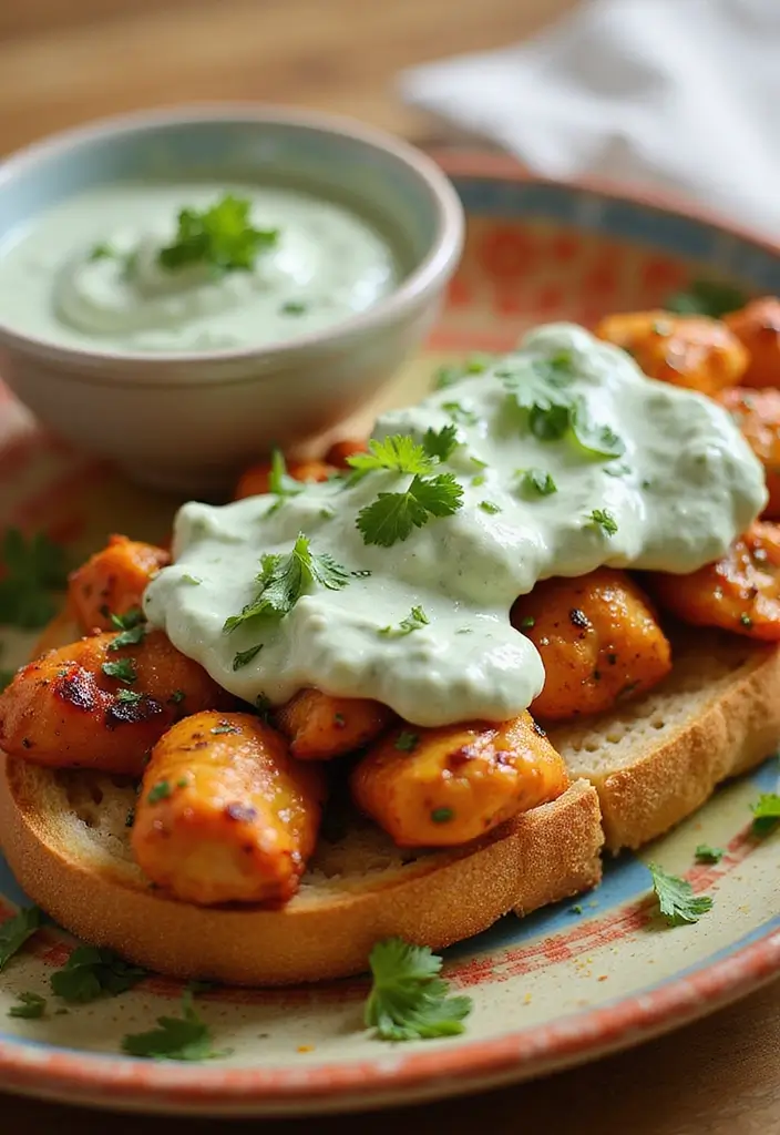 27 Recipes With French Bread Loaf Perfect For Sharing 24 27 Recipes With French Bread Loaf Perfect For Sharing - 24. Tandoori Chicken French Bread