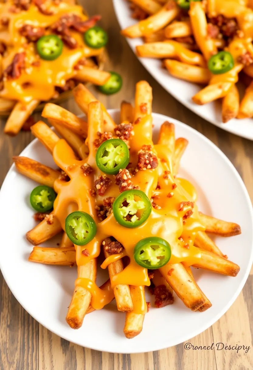 27 Recipes With French Fries Simple And Creative 14 27 Recipes With French Fries Simple And Creative - 14. Nacho Cheese and Jalapeño Fries