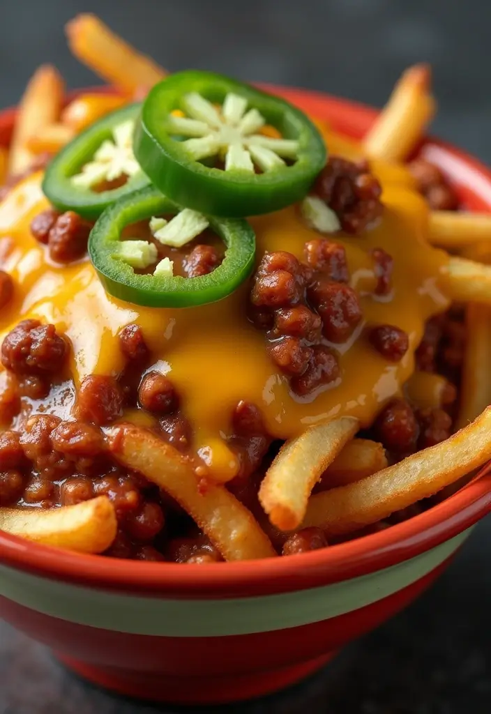27 Recipes With French Fries Simple And Creative 4 27 Recipes With French Fries Simple And Creative - 4. Chili Cheese Fries