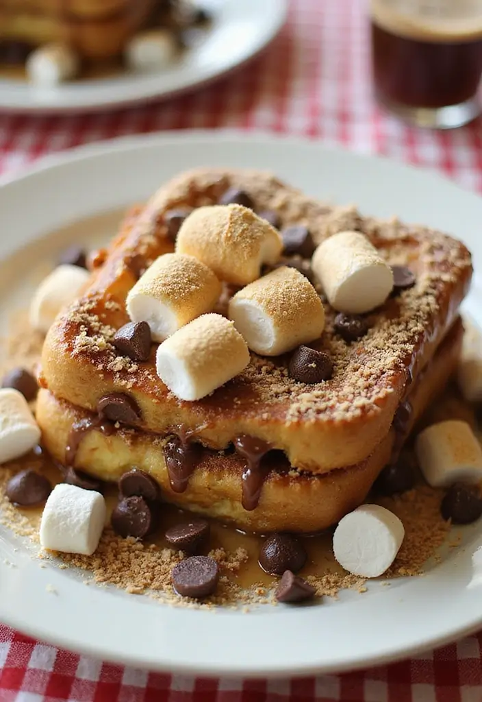 30 All Recipes French Toast Casserole Ideas For Breakfast 12 30 All Recipes French Toast Casserole Ideas For Breakfast - 12. S'mores French Toast Casserole