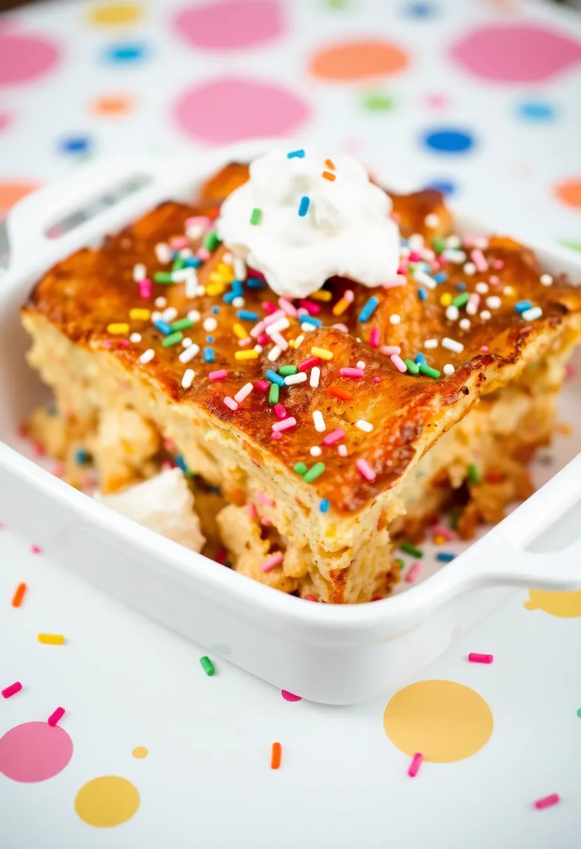 30 All Recipes French Toast Casserole Ideas For Breakfast 15 30 All Recipes French Toast Casserole Ideas For Breakfast - 15. Funfetti French Toast Casserole