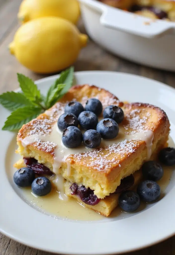 30 All Recipes French Toast Casserole Ideas For Breakfast 2 30 All Recipes French Toast Casserole Ideas For Breakfast - 2. Blueberry Lemon French Toast Casserole