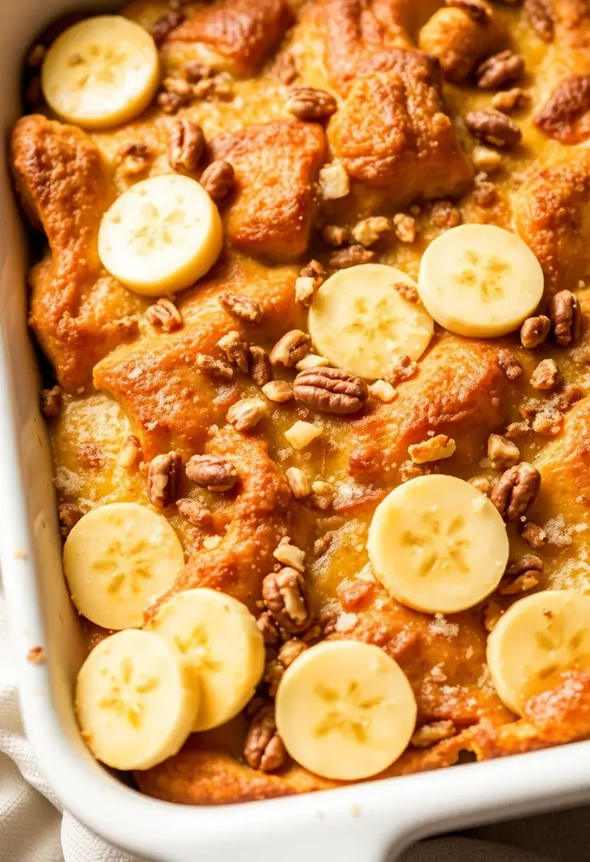 30 All Recipes French Toast Casserole Ideas For Breakfast 25 30 All Recipes French Toast Casserole Ideas For Breakfast - 25. Nutty Banana French Toast Casserole