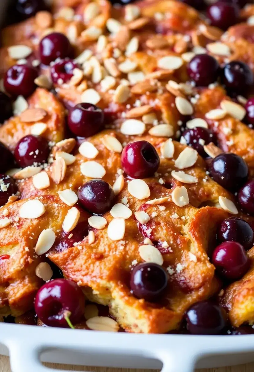 30 All Recipes French Toast Casserole Ideas For Breakfast 28 30 All Recipes French Toast Casserole Ideas For Breakfast - 28. Cherry Almond French Toast Casserole