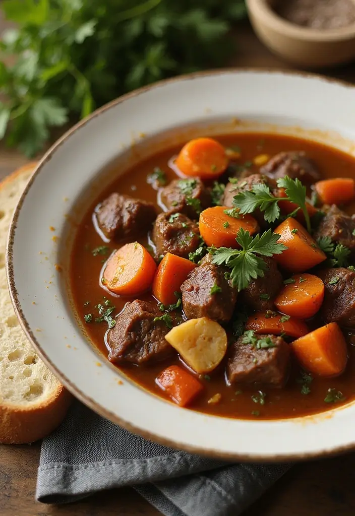30 Cast Iron French Oven Recipes Rustic And Flavorful - 12. Traditional Beef Stew