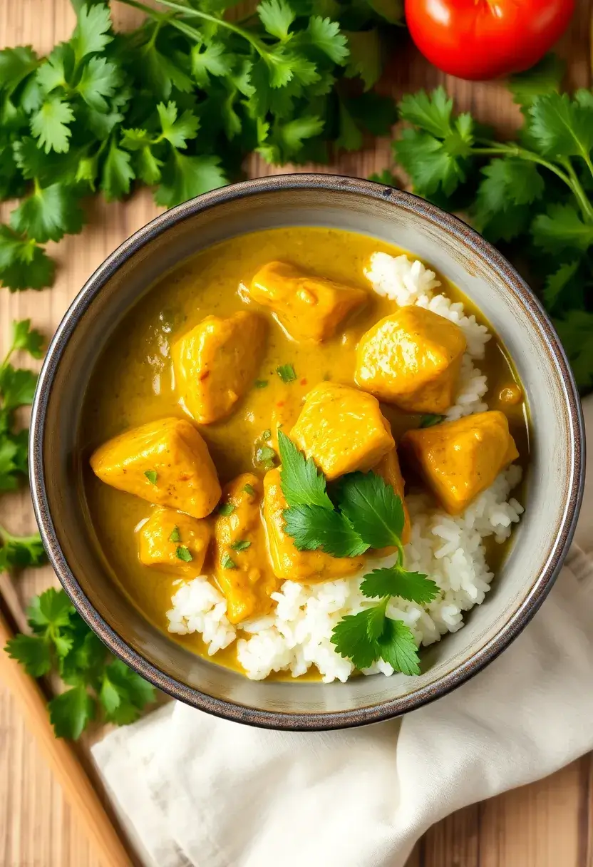 30 Cast Iron French Oven Recipes Rustic And Flavorful - 17. Thai Green Curry Chicken