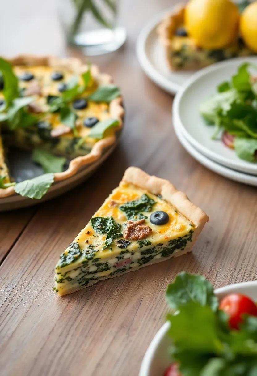 30 Cast Iron French Oven Recipes Rustic And Flavorful - 26. Savory Spinach and Feta Quiche
