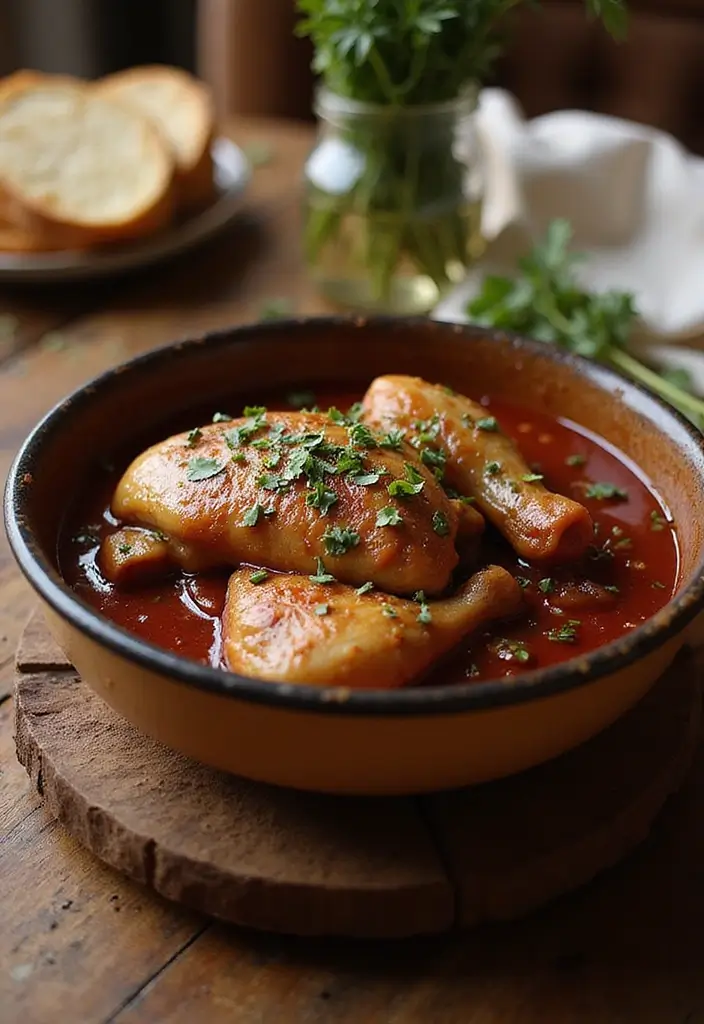30 Cast Iron French Oven Recipes Rustic And Flavorful - 4. Comforting Coq au Vin