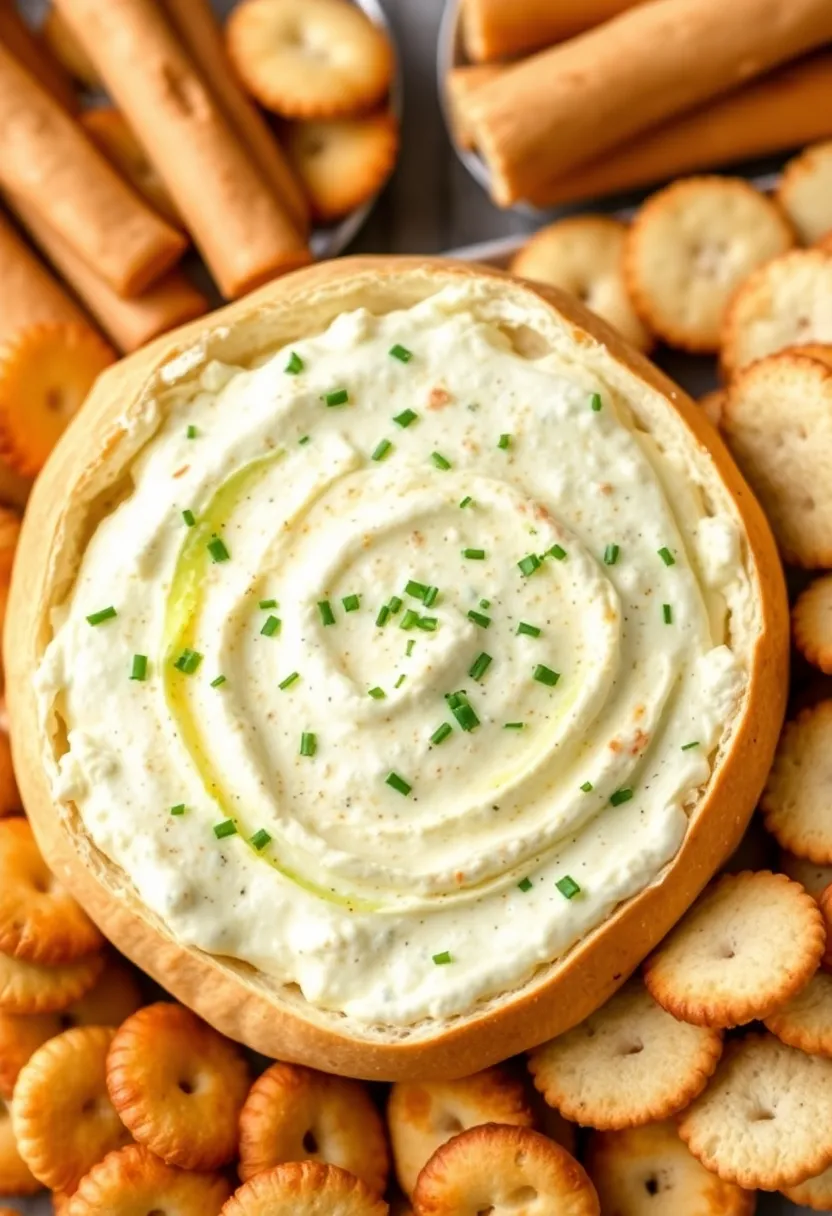 30 Cob Loaf Dip Recipes French Onion Style For Parties 18 30 Cob Loaf Dip Recipes French Onion Style For Parties - 18. Garlic Parmesan Cob Dip