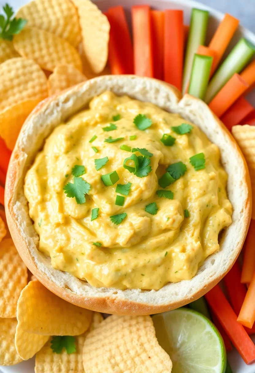 30 Cob Loaf Dip Recipes French Onion Style For Parties 21 30 Cob Loaf Dip Recipes French Onion Style For Parties - 21. Cilantro Lime Chicken Cob Dip