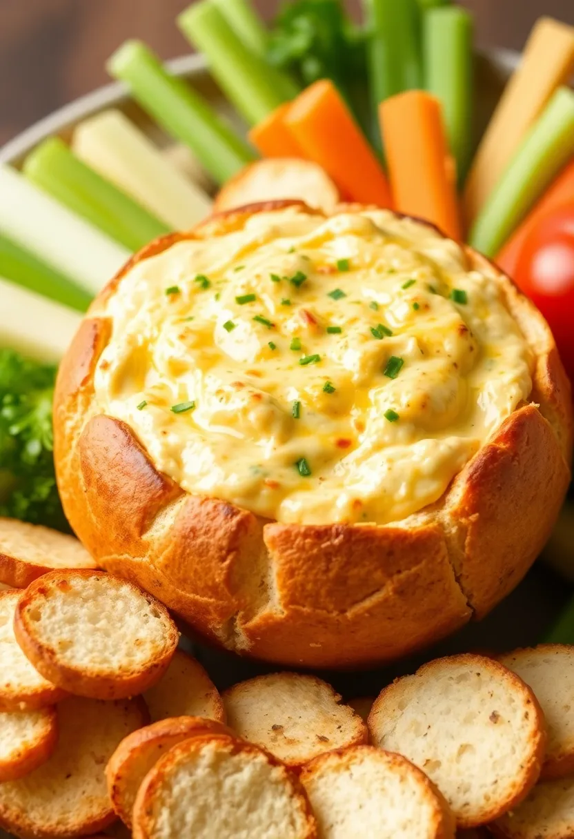 30 Cob Loaf Dip Recipes French Onion Style For Parties 24 30 Cob Loaf Dip Recipes French Onion Style For Parties - 24. Cheesy Cauliflower Cob Dip