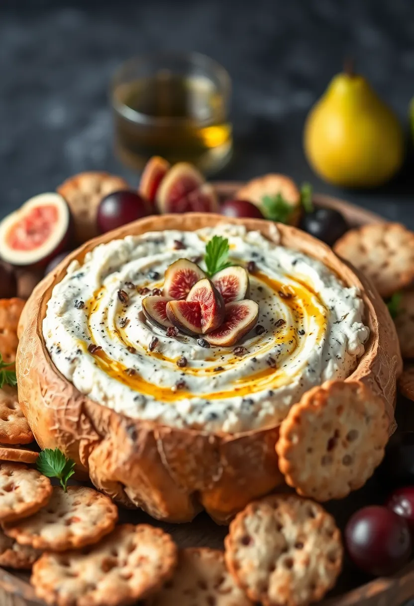 30 Cob Loaf Dip Recipes French Onion Style For Parties 27 30 Cob Loaf Dip Recipes French Onion Style For Parties - 27. Blue Cheese and Fig Cob Dip