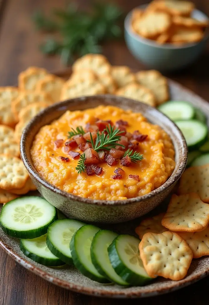 30 Cob Loaf Dip Recipes French Onion Style For Parties 3 30 Cob Loaf Dip Recipes French Onion Style For Parties - 3. Bacon Cheddar French Onion Cob Dip