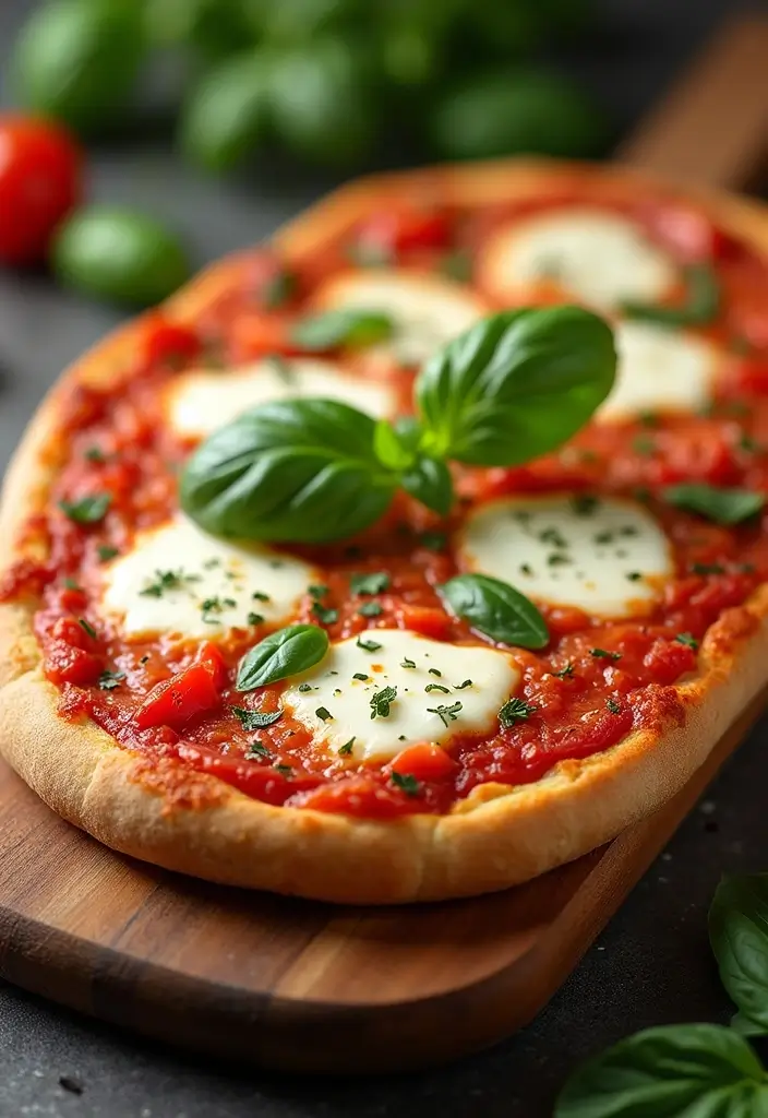 30 French Bread Pizza Recipes Kids And Adults Enjoy 1 30 French Bread Pizza Recipes Kids And Adults Enjoy - 1. Classic Margherita French Bread Pizza