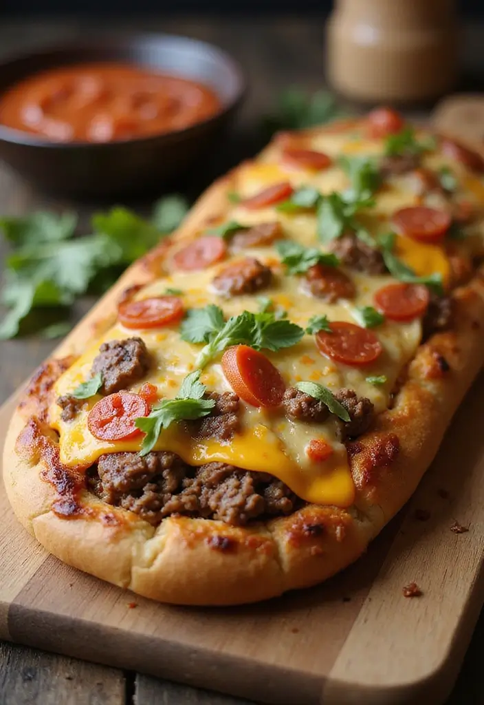 30 French Bread Pizza Recipes Kids And Adults Enjoy 10 30 French Bread Pizza Recipes Kids And Adults Enjoy - 10. Cheeseburger French Bread Pizza