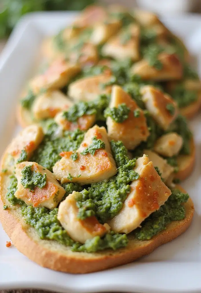 30 French Bread Pizza Recipes Kids And Adults Enjoy 11 30 French Bread Pizza Recipes Kids And Adults Enjoy - 11. Pesto Chicken French Bread Pizza
