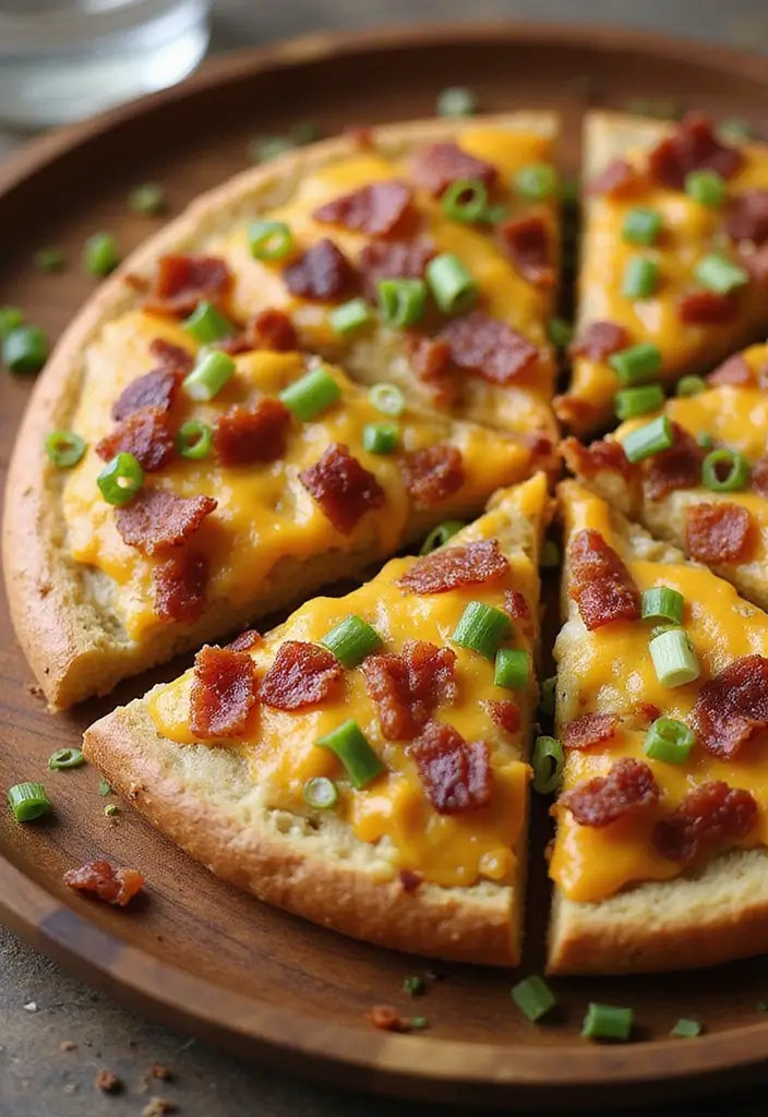 30 French Bread Pizza Recipes Kids And Adults Enjoy 14 30 French Bread Pizza Recipes Kids And Adults Enjoy - 14. Loaded Baked Potato French Bread Pizza