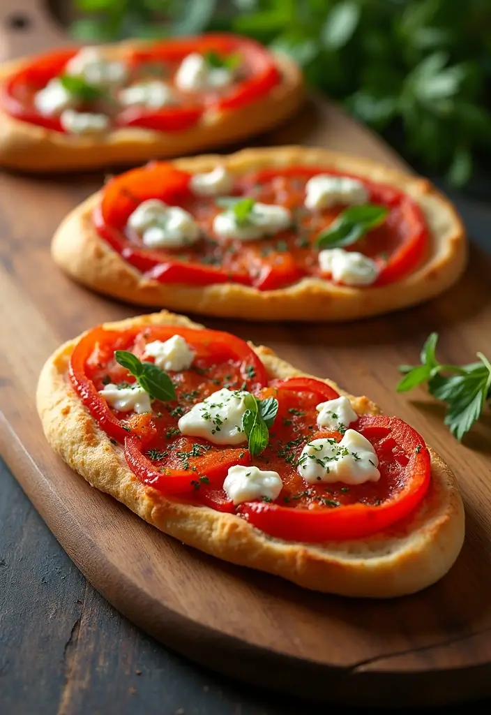 30 French Bread Pizza Recipes Kids And Adults Enjoy 25 30 French Bread Pizza Recipes Kids And Adults Enjoy - 25. Sweet Pepper & Goat Cheese French Bread Pizza