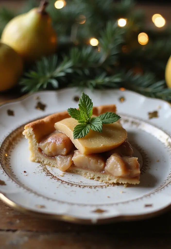 30 French Chestnut Dessert Recipes Perfect For Holidays 10 30 French Chestnut Dessert Recipes Perfect For Holidays - 10. Chestnut and Pear Tart - A Perfect Pairing