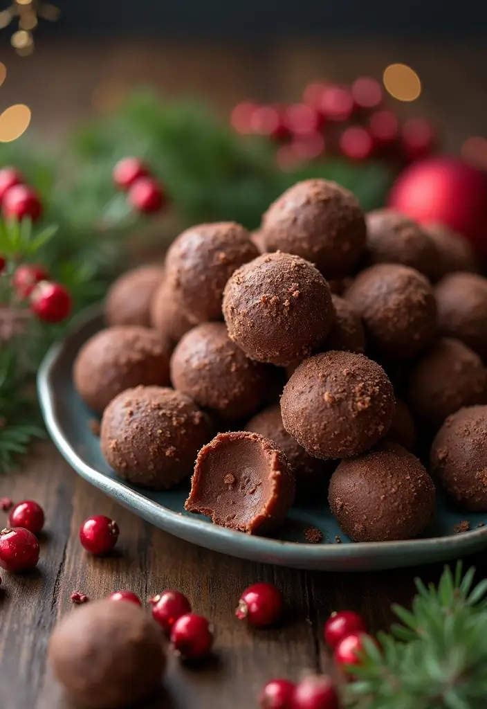 30 French Chestnut Dessert Recipes Perfect For Holidays 3 30 French Chestnut Dessert Recipes Perfect For Holidays - 3. Chestnut Chocolate Truffles - Indulgent Bliss