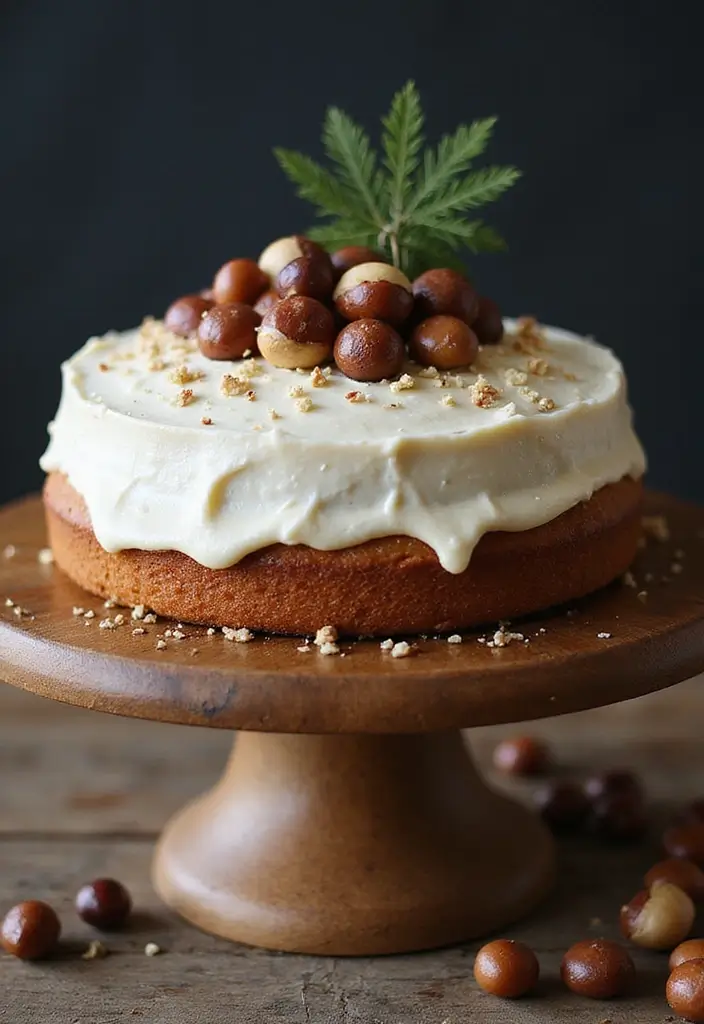 30 French Chestnut Dessert Recipes Perfect For Holidays 5 30 French Chestnut Dessert Recipes Perfect For Holidays - 5. Chestnut Cake - Moist and Flavorful