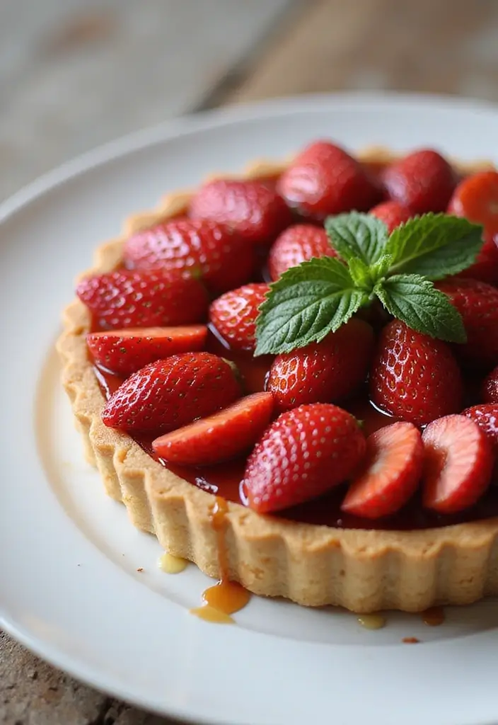 30 French Dessert Recipes Perfect For Every Celebration 11 30 French Dessert Recipes Perfect For Every Celebration - 11. Strawberry Tart