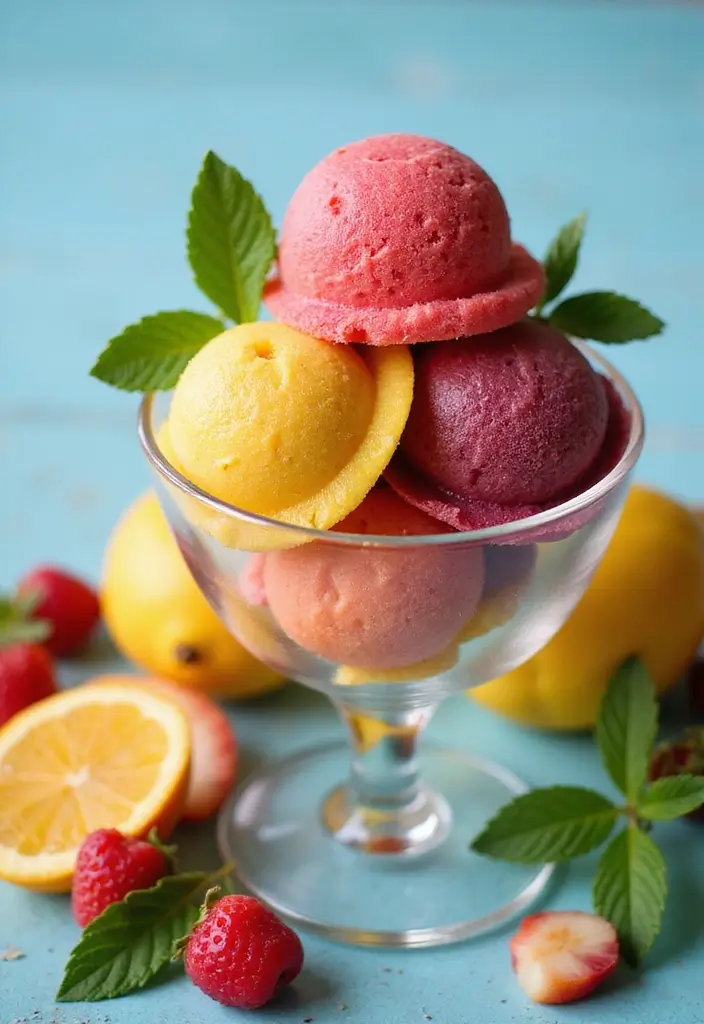 30 French Dessert Recipes Perfect For Every Celebration 12 30 French Dessert Recipes Perfect For Every Celebration - 12. Fruit Sorbet