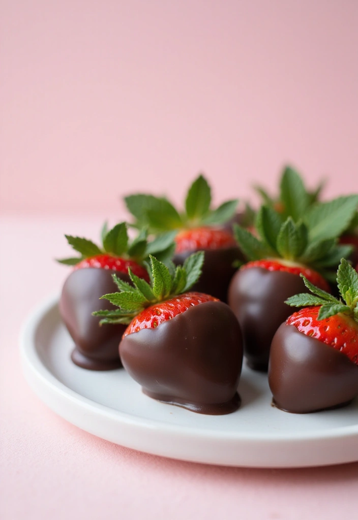 30 French Dessert Recipes Perfect For Every Celebration 9 30 French Dessert Recipes Perfect For Every Celebration - 9. Chocolate-Dipped Strawberries