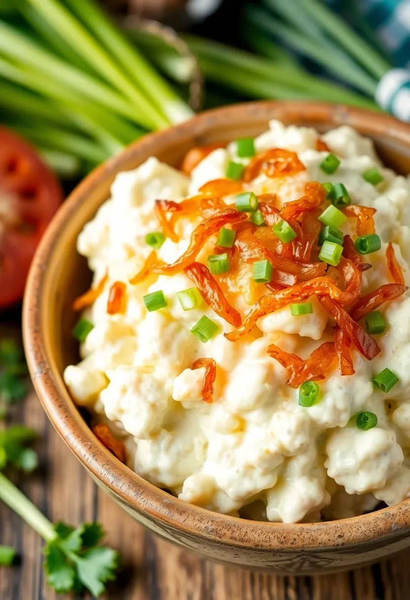 30 French Fried Onion Recipes Perfect For Crunch Lovers 12 30 French Fried Onion Recipes Perfect For Crunch Lovers - 12. French Fried Onion Potato Salad