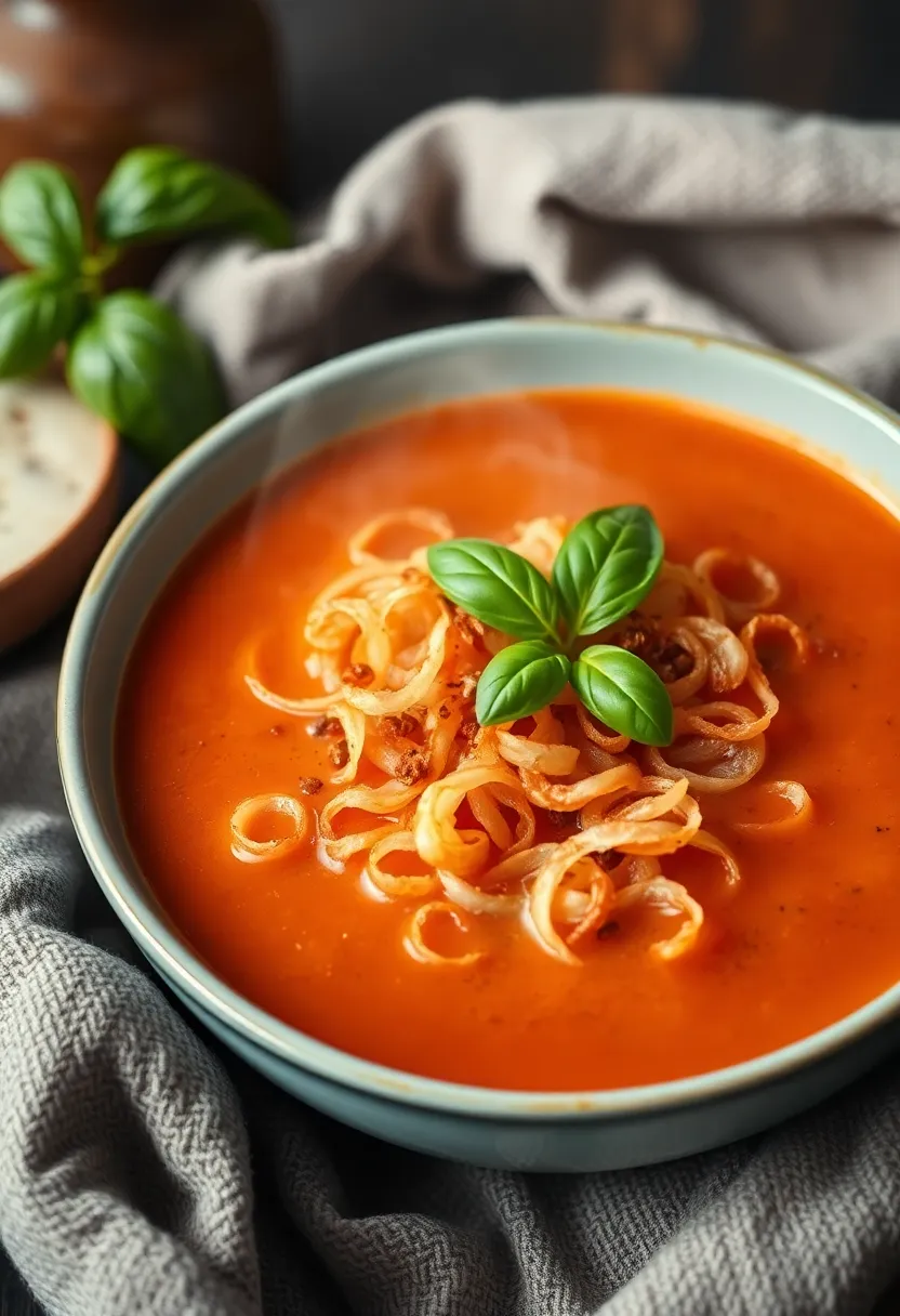 30 French Fried Onion Recipes Perfect For Crunch Lovers 27 30 French Fried Onion Recipes Perfect For Crunch Lovers - 27. French Fried Onion Tomato Soup