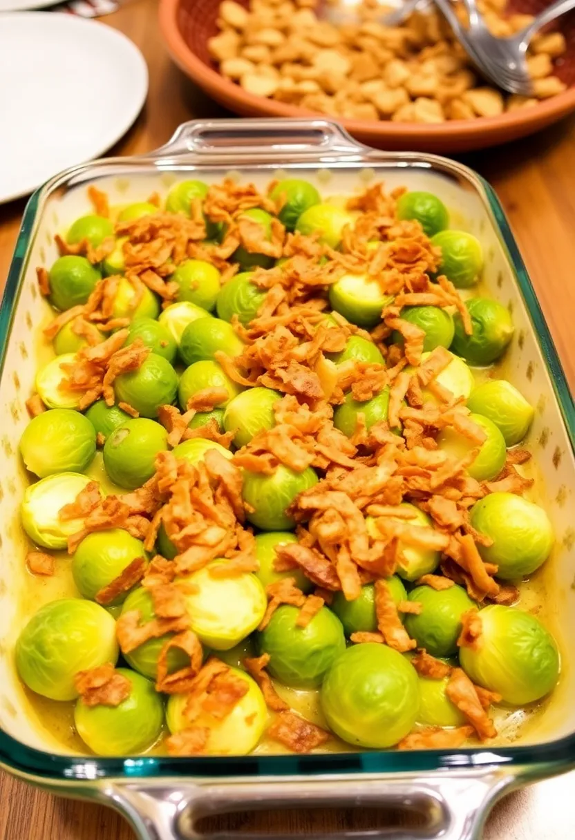 30 French Fried Onion Recipes Perfect For Crunch Lovers 28 30 French Fried Onion Recipes Perfect For Crunch Lovers - 28. French Fried Onion Casserole with Brussels Sprouts