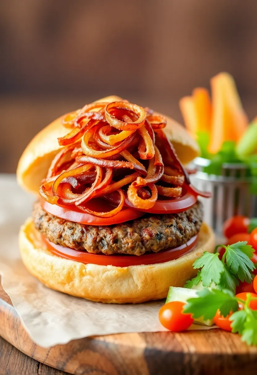 30 French Fried Onion Recipes Perfect For Crunch Lovers 30 30 French Fried Onion Recipes Perfect For Crunch Lovers - 30. French Fried Onion Veggie Burgers