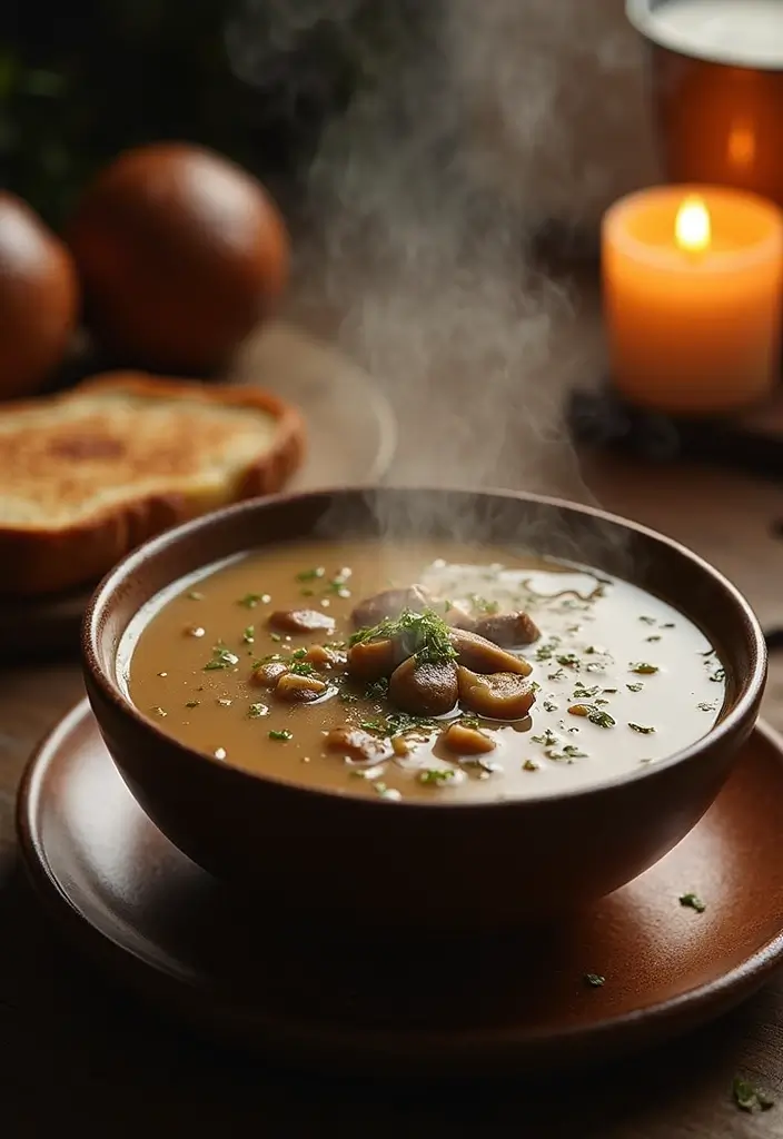 30 French Mushroom Soup Recipes Rich And Creamy 13. Beer and Mushroom Soup