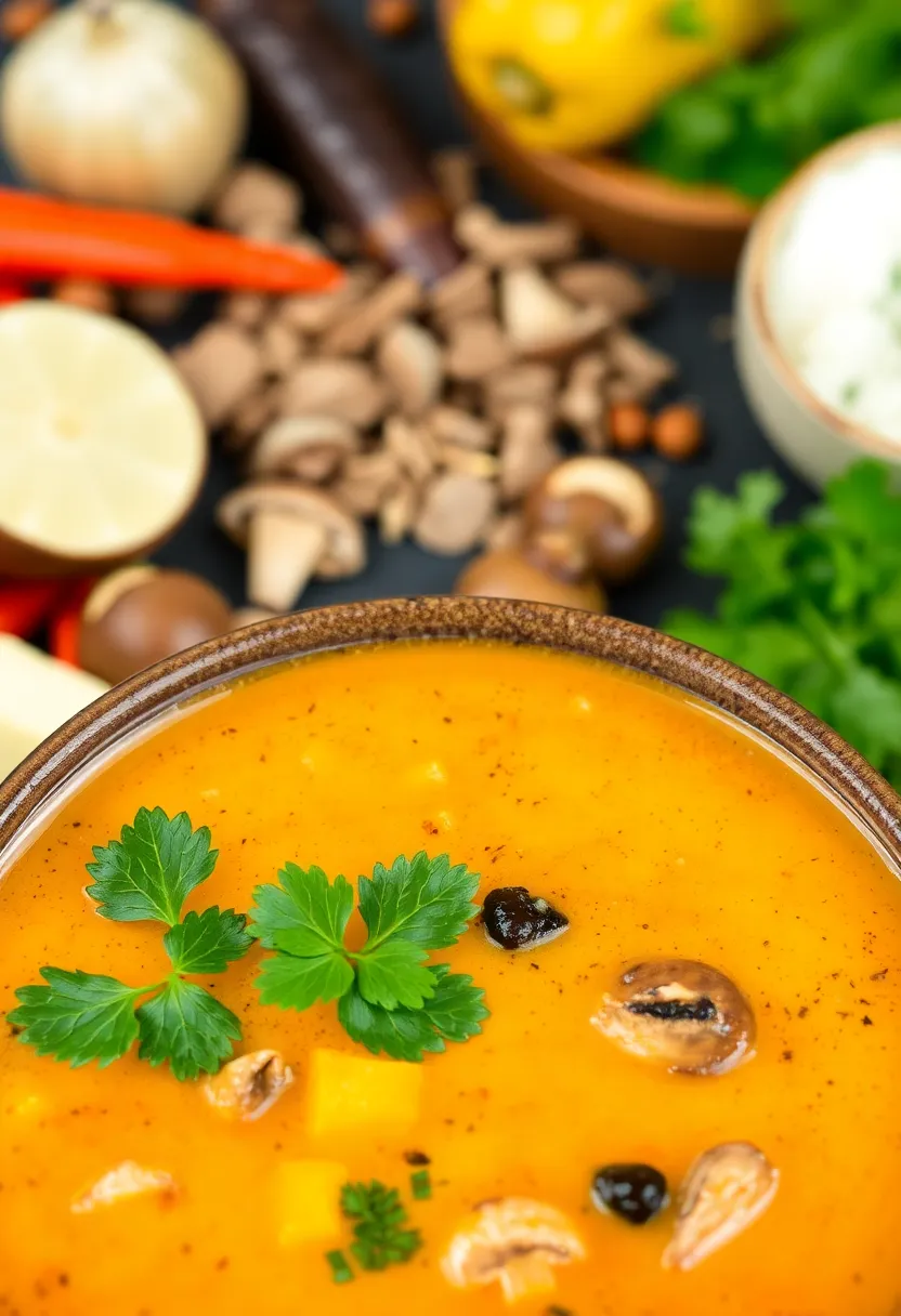 30 French Mushroom Soup Recipes Rich And Creamy 22. Coconut Curry Mushroom Soup