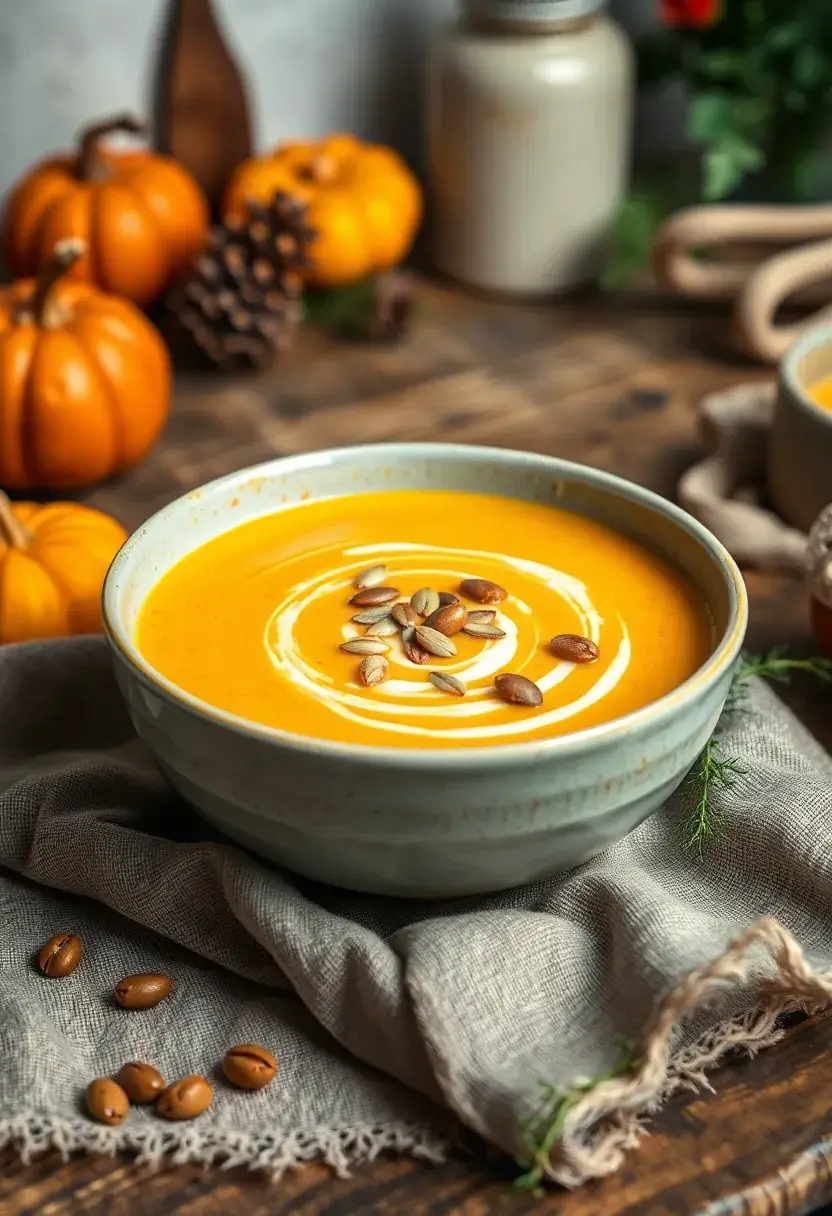 30 French Mushroom Soup Recipes Rich And Creamy 30. Butternut Squash and Mushroom Soup