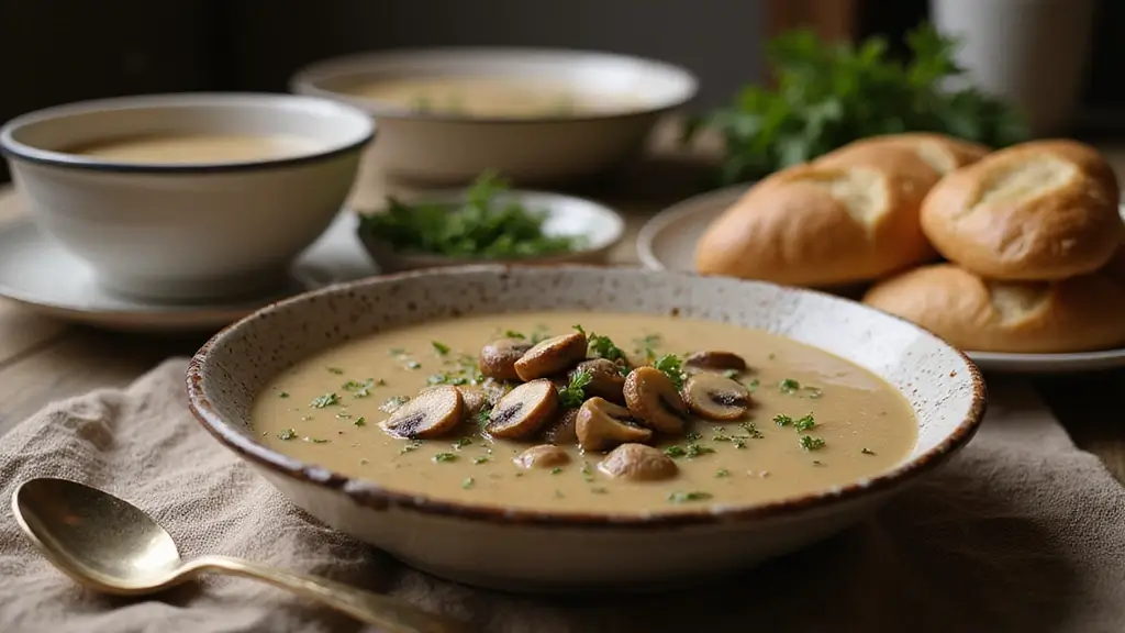 30 French Mushroom Soup Recipes Rich And Creamy