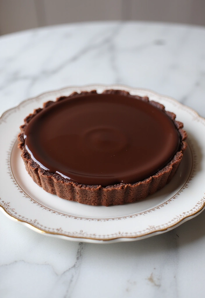 30 French Pastries Recipes Sweet Treats To Indulge In - 11. Smooth Chocolate Tart