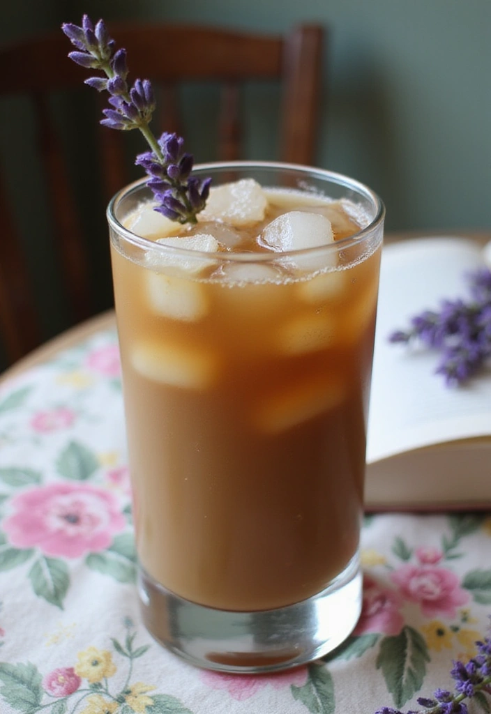 30 French Press Cocktails Recipes To Sip In Style 15 30 French Press Cocktails Recipes To Sip In Style - 15. Lavender Iced Coffee Cocktail