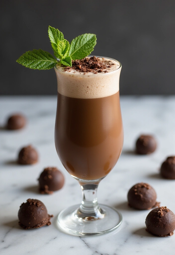 30 French Press Cocktails Recipes To Sip In Style 9 30 French Press Cocktails Recipes To Sip In Style - 9. Chocolate Mint Coffee Cocktail