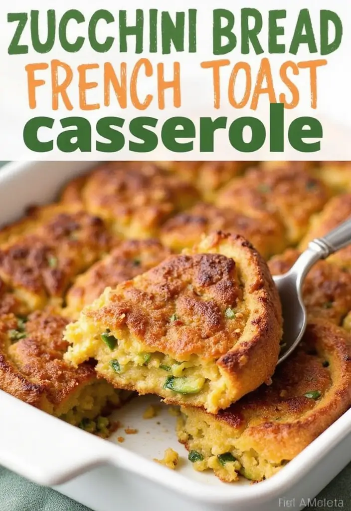 30 French Toast Casserole Recipes That Wow A Crowd 21 30 French Toast Casserole Recipes That Wow A Crowd - 21. Zucchini Bread French Toast Casserole