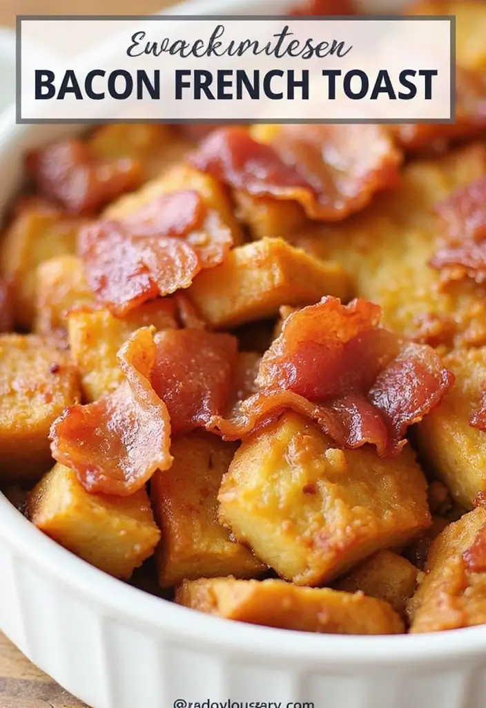 30 French Toast Casserole Recipes That Wow A Crowd 29 30 French Toast Casserole Recipes That Wow A Crowd - 29. Sweet Maple Bacon French Toast Casserole