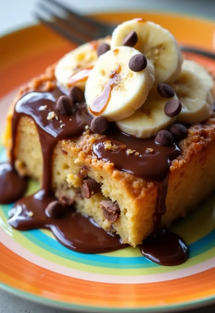 30 French Toast Casserole Recipes That Wow A Crowd 3 30 French Toast Casserole Recipes That Wow A Crowd - 3. Chocolate Chip Banana French Toast Casserole