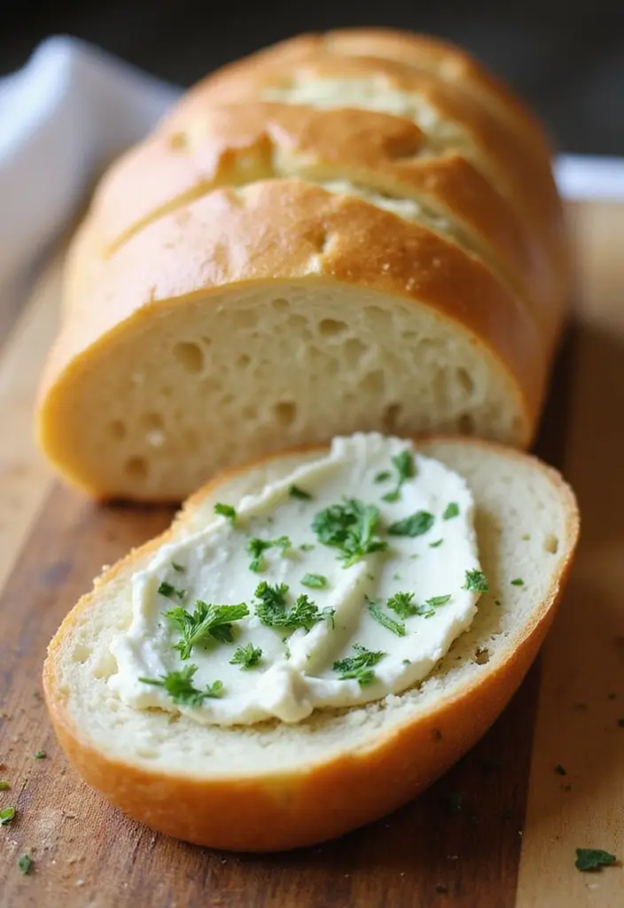 30 Recipes With French Bread That Never Fail 18 30 Recipes With French Bread That Never Fail - 18. French Bread with Herb Butter