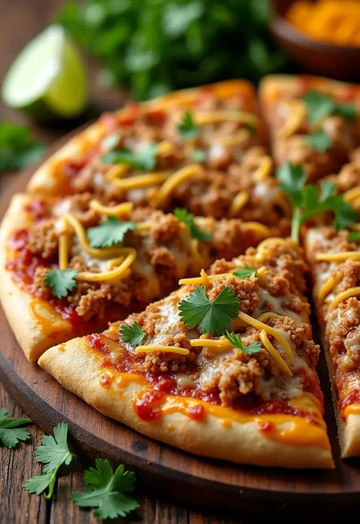30 Recipes With French Fried Onions: Crispy And Delicious 13 30 Recipes With French Fried Onions: Crispy And Delicious - 13. Taco Pizza with Onion Crunch
