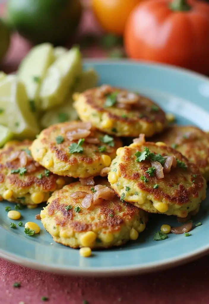30 Recipes With French Fried Onions: Crispy And Delicious 19 30 Recipes With French Fried Onions: Crispy And Delicious - 19. Zucchini and Corn Fritters with Onion Topping