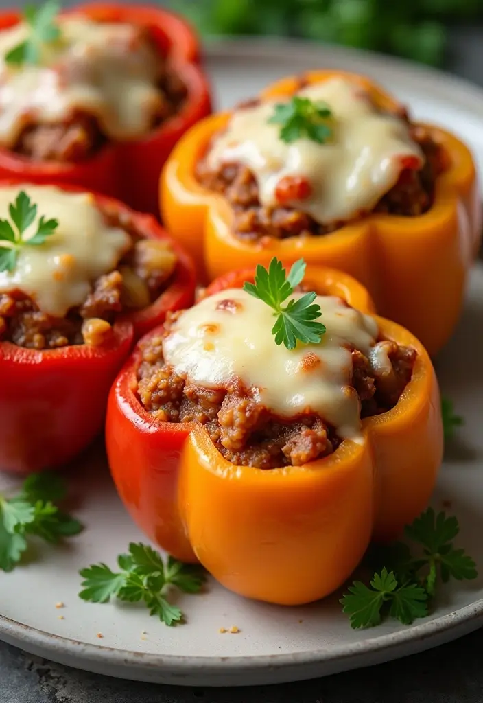 30 Recipes With French Onion Soup Packet That Are Genius 8 30 Recipes With French Onion Soup Packet That Are Genius - 8. French Onion Soup Stuffed Peppers